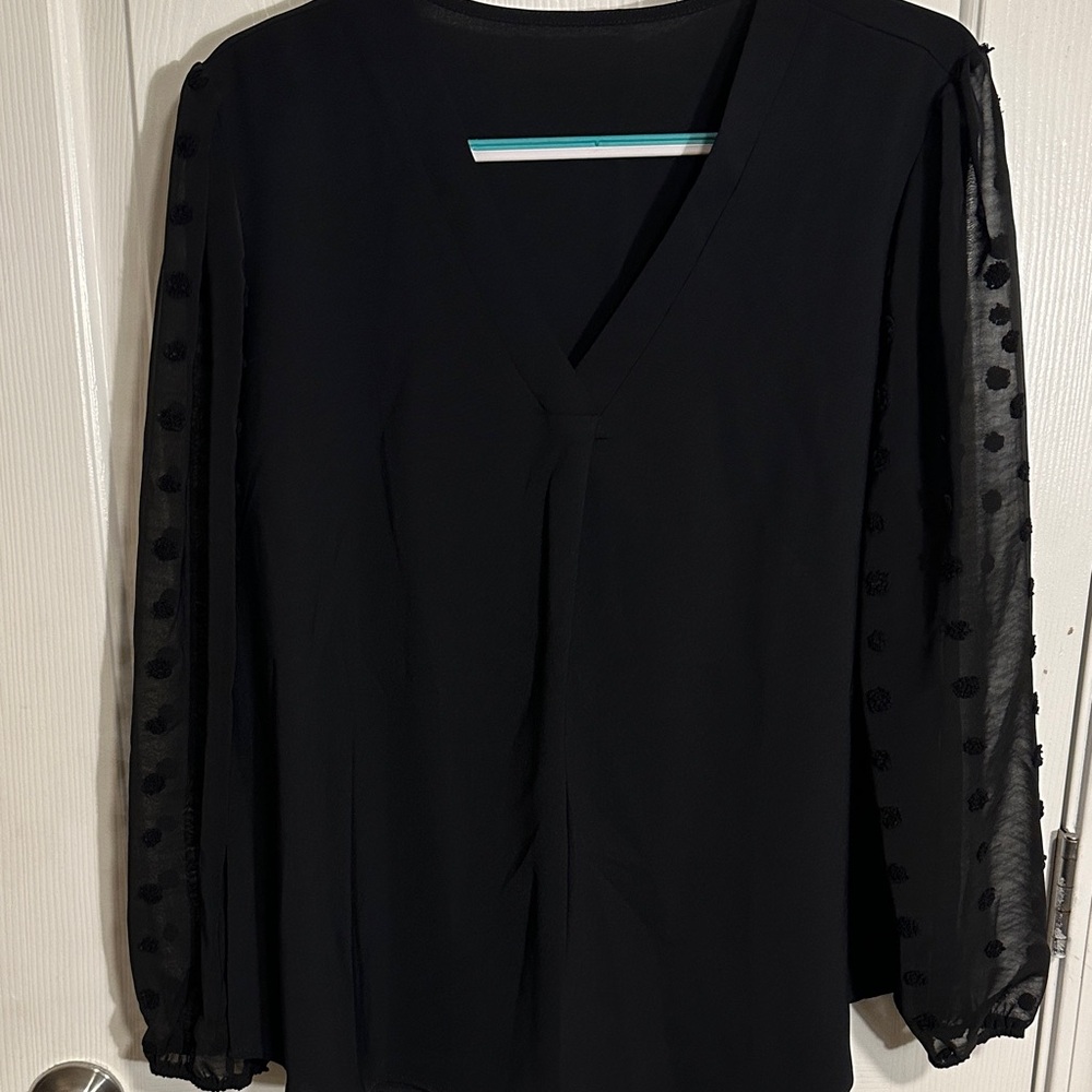 Elegant Black Women's Top